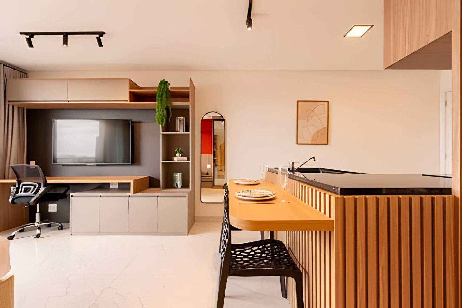 Apartment Easy Star - Belissimo Apto C/vaga No 18° Andar - Rq01i Sao Paulo